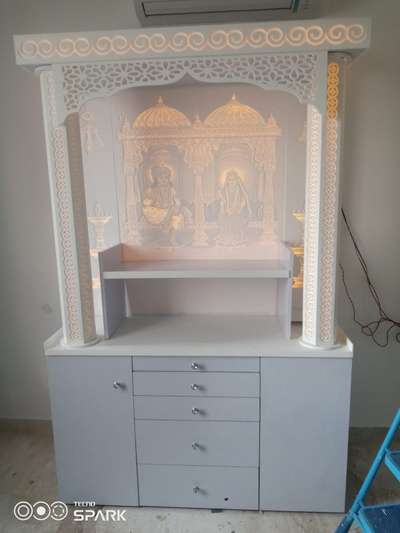 Prayer Room, Storage Designs by Service Provider Madan Mishra, Delhi | Kolo