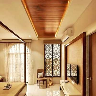 Ceiling, Living, Storage Designs by Interior Designer ASHEER PB, Thrissur | Kolo