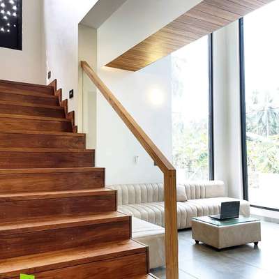 Staircase Designs by Architect RIYAS OMASSERY, Kozhikode | Kolo