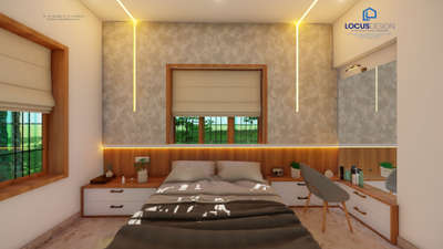 Furniture, Storage, Bedroom, Window, Wall Designs by Interior Designer Mubassir  ck, Malappuram | Kolo