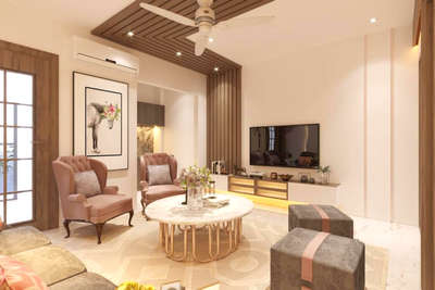 Furniture, Lighting, Living, Ceiling, Storage, Table Designs by Architect Abhishek Bhati, Delhi | Kolo