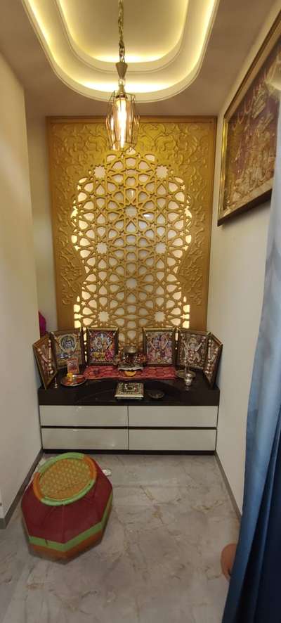 Prayer Room, Storage Designs by Building Supplies Arif Khan, Gurugram | Kolo