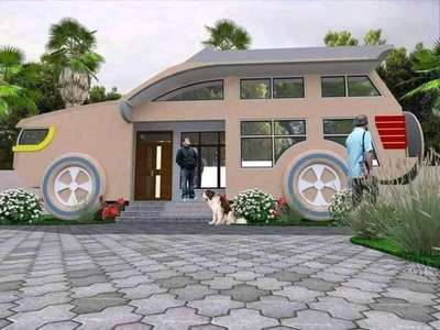 Exterior Designs by Contractor Dream Home Construction, Malappuram | Kolo