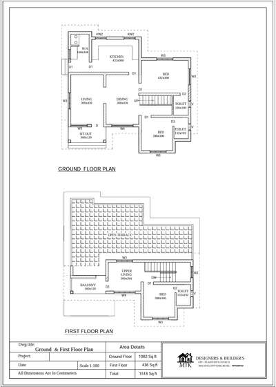 Plans Designs by Civil Engineer Maradona  Thomas , Thrissur | Kolo