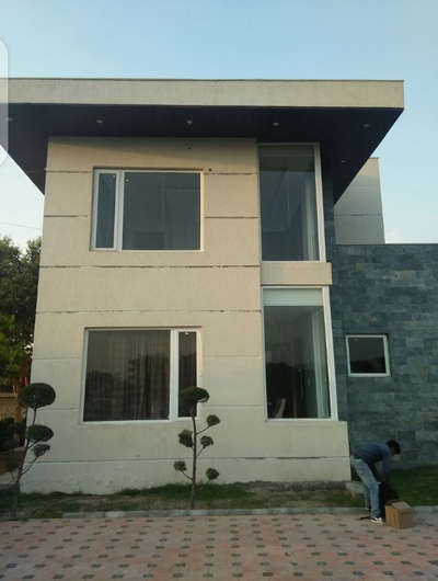 Exterior Designs by Building Supplies Absolute upvc windoors, Gurugram | Kolo