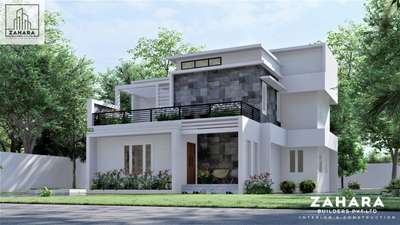 Exterior Designs by Civil Engineer Shahul Shereef, Ernakulam | Kolo