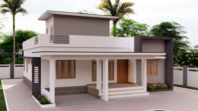 Exterior Designs by Civil Engineer Nativespace Homes, Kannur | Kolo