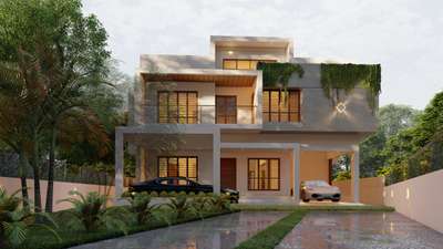 Exterior Designs by Architect Architect Harilal, Thiruvananthapuram | Kolo