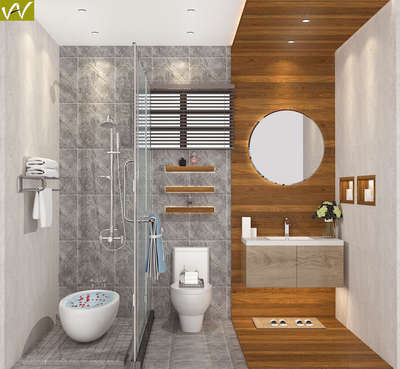Bathroom Designs by 3D & CAD Alex sheikh, Faridabad | Kolo