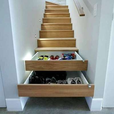 Storage, Staircase Designs by Home Owner Joyous Design Meppadi , Wayanad | Kolo