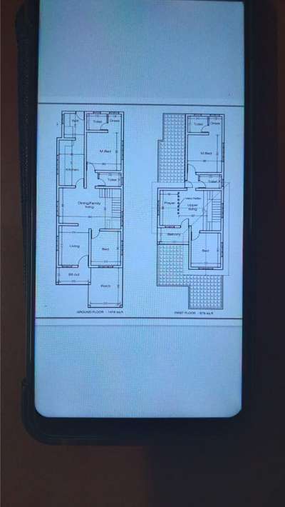 Plans Designs by Contractor mathew   RN G, Kollam | Kolo