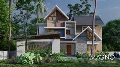 Exterior Designs by Architect Magno Architectural  Design Studio, Malappuram | Kolo