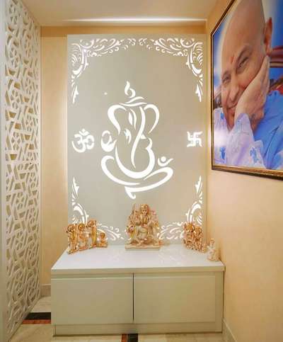 Prayer Room, Storage Designs by Interior Designer Rahul Jangid, Jodhpur | Kolo