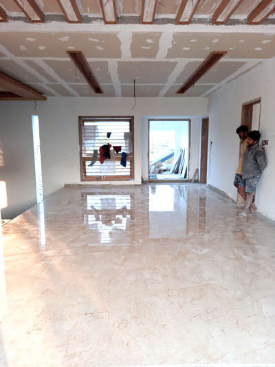Flooring, Ceiling Designs by Flooring jinil bhasker uv, Kozhikode | Kolo