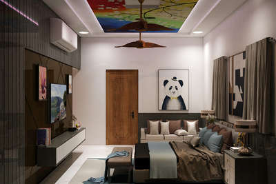 Furniture, Storage, Bedroom, Wall, Ceiling Designs by 3D & CAD Harvant singh, Jodhpur | Kolo