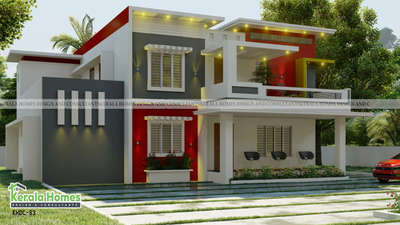 Exterior, Lighting Designs by Architect KERALA HOMES DESIGN and CONSULTANTS, Ernakulam | Kolo