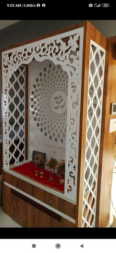 Prayer Room, Storage Designs by Contractor shakil khan, Faridabad | Kolo