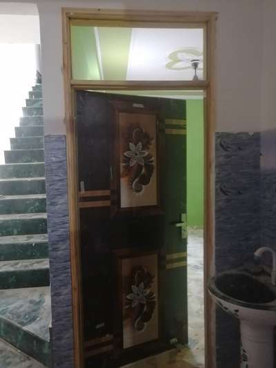 Door, Staircase, Dining Designs by Carpenter sunil kumar, Faridabad | Kolo