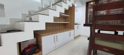 Dining, Storage, Staircase Designs by Carpenter sameesh S Anand, Kollam | Kolo