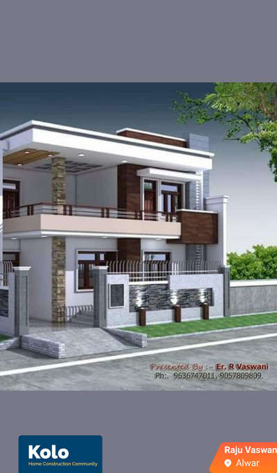 Exterior Designs by 3D & CAD Chandarapal Saini, Alwar | Kolo