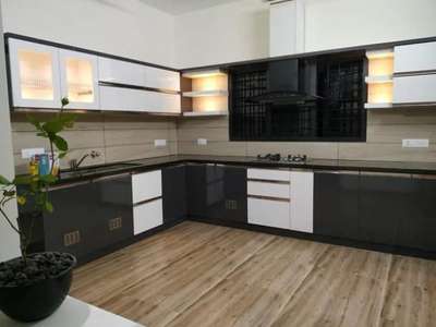 Kitchen, Lighting, Storage Designs by Interior Designer Kerala modular kitchen and interior, Alappuzha | Kolo