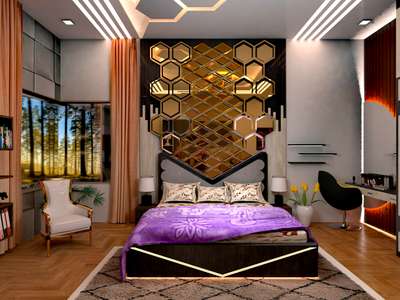 Ceiling, Furniture, Storage, Bedroom, Wall Designs by Architect sushil kumar, Sikar | Kolo