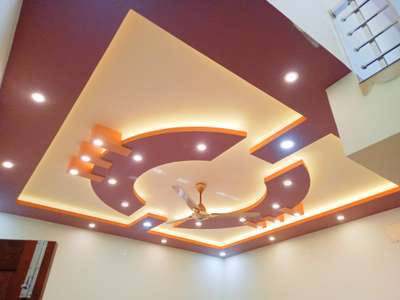 Ceiling, Lighting Designs by Contractor Raj kumar, Pathanamthitta | Kolo
