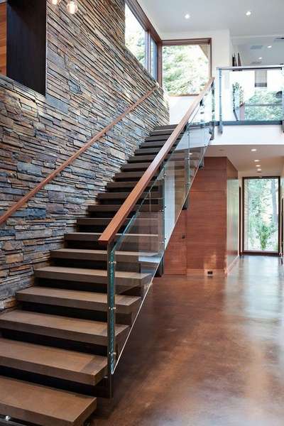 Staircase, Flooring Designs by Contractor Ameen nazeer, Alappuzha | Kolo