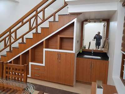 Staircase, Storage Designs by Carpenter sanooj krishnan, Kollam | Kolo