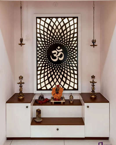Prayer Room, Storage Designs by Flooring Mukesh Kumavat, Sikar | Kolo