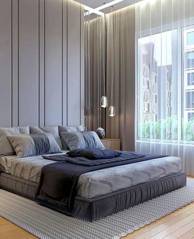 Furniture, Bedroom, Lighting, Wall Designs by Civil Engineer Raj Singatiya, Indore | Kolo