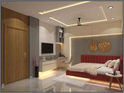 Door, Furniture, Storage, Bedroom, Wall Designs by Interior Designer Monika Upadhyay, Indore | Kolo