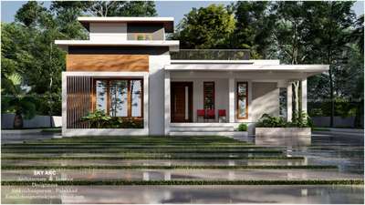 Exterior Designs by Civil Engineer JITHIN BUILDERS, Kollam | Kolo