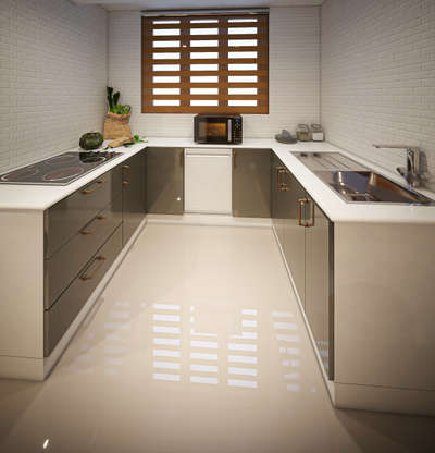 Kitchen, Storage, Window Designs by Architect morrow home designs , Thiruvananthapuram | Kolo
