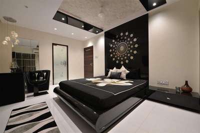 Ceiling, Furniture, Storage, Bedroom, Wall Designs by Painting Works Aarif bhai, Jodhpur | Kolo