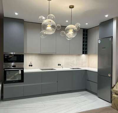 Kitchen, Lighting, Storage Designs by Interior Designer Aarav patel, Bhopal | Kolo