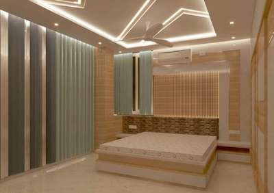 Ceiling, Furniture, Lighting, Storage, Bedroom Designs by Architect Harsh Vashishtha, Jaipur | Kolo