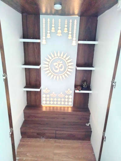 Prayer Room, Storage Designs by Carpenter Interior Dream, Bhopal | Kolo