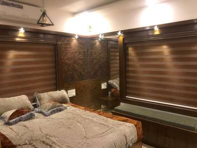 Bedroom, Furniture, Storage, Lighting, Wall Designs by Interior Designer Mohd Savan, Kannur | Kolo