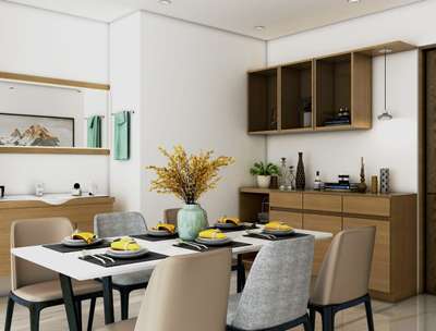Furniture, Dining, Table Designs by Interior Designer CABINET stories 9495011585, Thrissur | Kolo