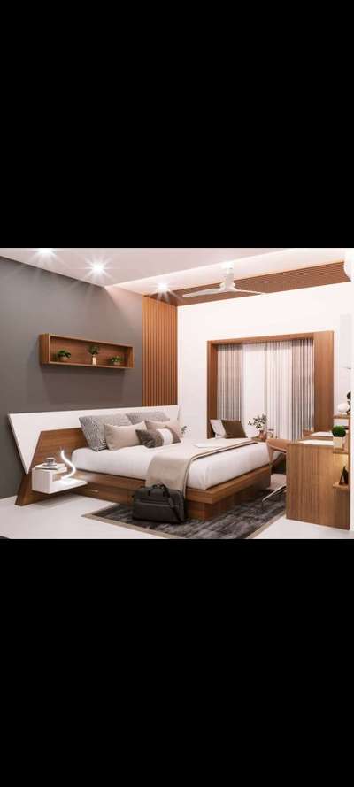 Ceiling, Lighting, Furniture, Storage, Bedroom Designs by Interior Designer designer interior  9744285839, Malappuram | Kolo