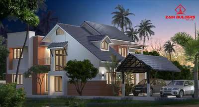 Exterior Designs by Contractor jimshad vt, Ernakulam | Kolo