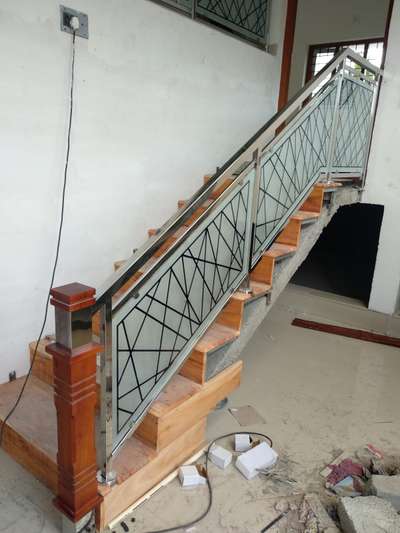 Staircase Designs by Fabrication & Welding Shiyas Km, Thrissur | Kolo
