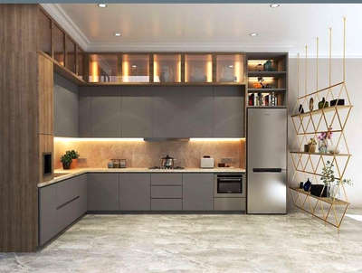 Kitchen, Lighting, Storage, Home Decor Designs by Civil Engineer Sundar Lal Verma, Jaipur | Kolo