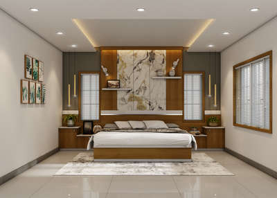 Furniture, Ceiling, Lighting, Storage, Bedroom Designs by Interior Designer Riyas K S, Kottayam | Kolo
