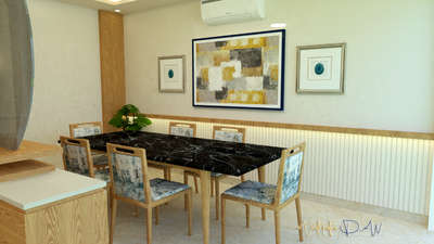 Furniture, Dining, Table Designs by Interior Designer Surbhi Porwal, Gurugram | Kolo