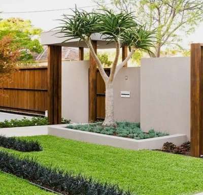 Outdoor Designs by Gardening & Landscaping Blue Garden, Kollam | Kolo
