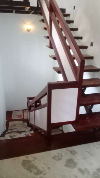 Staircase Designs by Carpenter Ragesh K T Ragesh, Kozhikode | Kolo