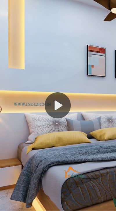 Bedroom Designs by 3D & CAD Indezign Interiors, Kannur | Kolo