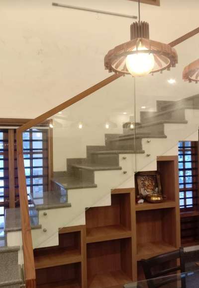 Lighting, Prayer Room, Storage, Staircase Designs by Carpenter aneesh ani, Malappuram | Kolo